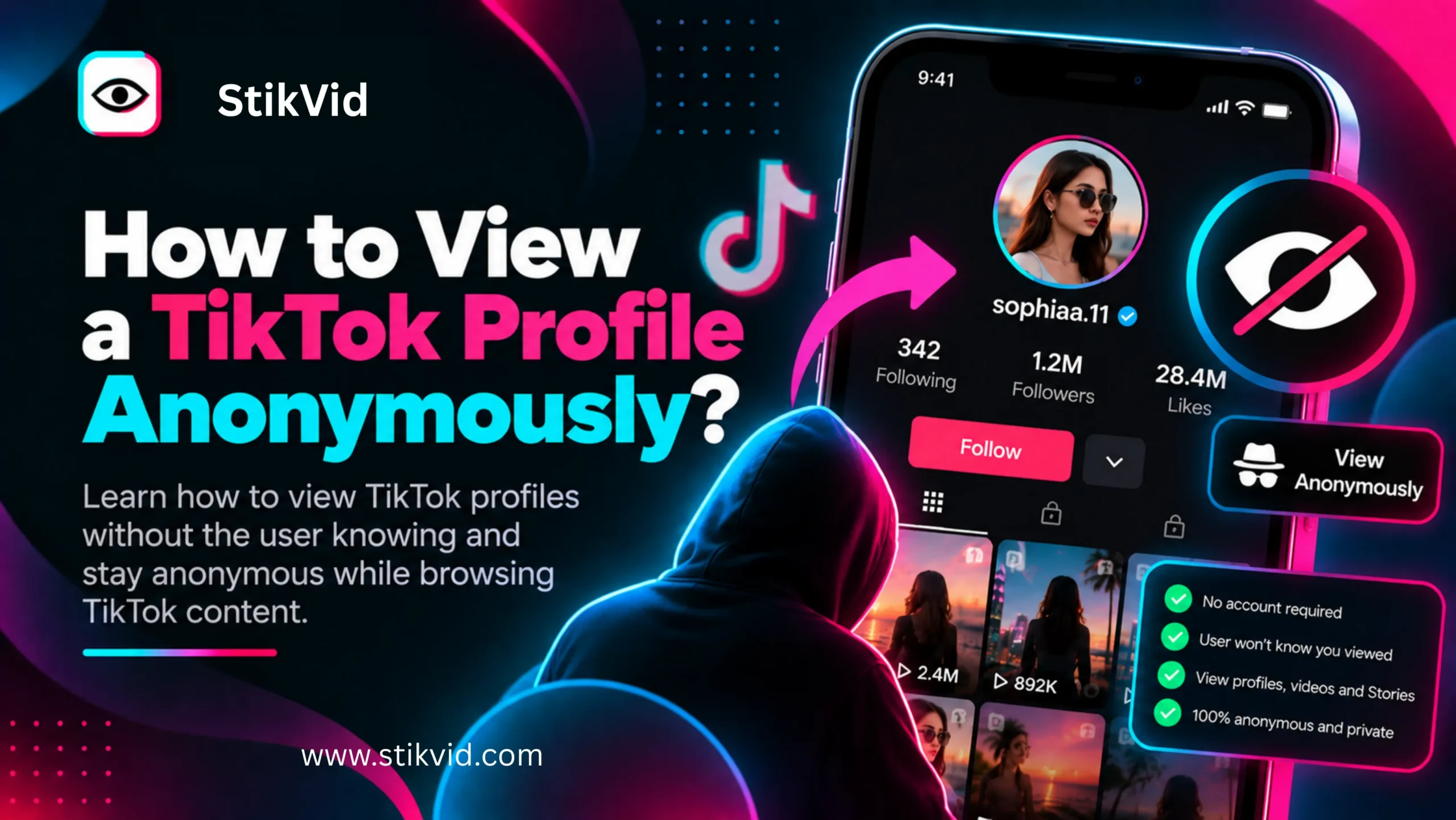 How to View a TikTok Profile Anonymously?