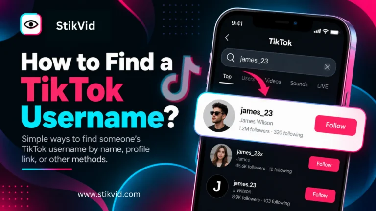 How to Find a TikTok Username?