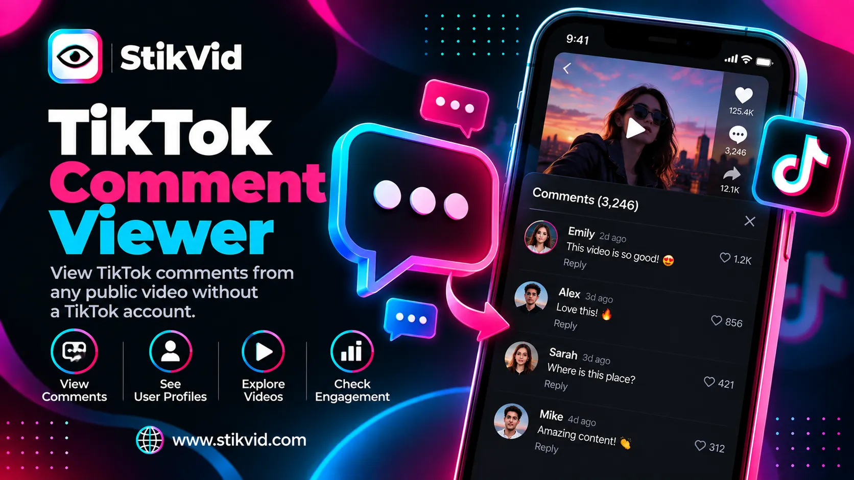 TikTok Comment Viewer